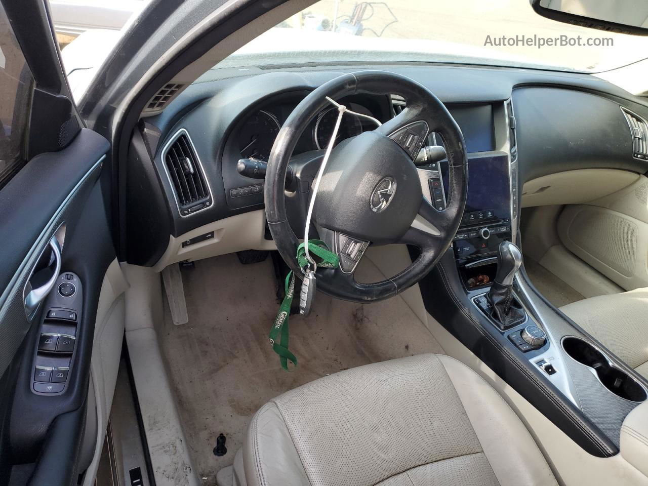 2014 Infiniti Q50 Base Серый vin: JN1BV7AR3EM690121