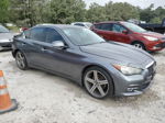 2014 Infiniti Q50 Base Серый vin: JN1BV7AR3EM691799