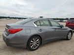 2014 Infiniti Q50 Base Gray vin: JN1BV7AR3EM692564