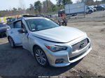 2014 Infiniti Q50 Premium Silver vin: JN1BV7AR3EM704003