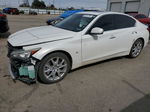 2014 Infiniti Q50 Base Белый vin: JN1BV7AR3EM704230