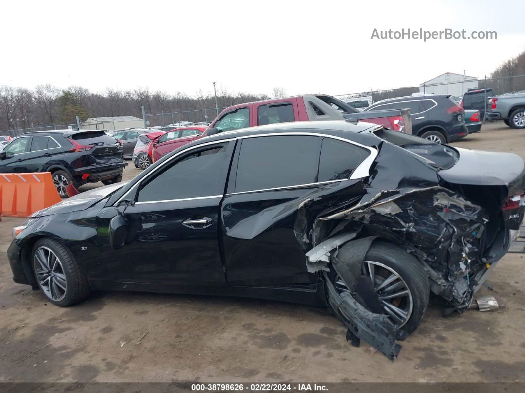 2015 Infiniti Q50 Sport Black vin: JN1BV7AR3FM392704