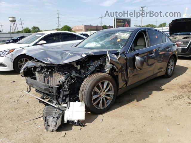 2015 Infiniti Q50 Base Серый vin: JN1BV7AR3FM399734