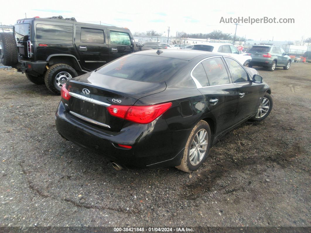 2015 Infiniti Q50 Premium Черный vin: JN1BV7AR3FM408223