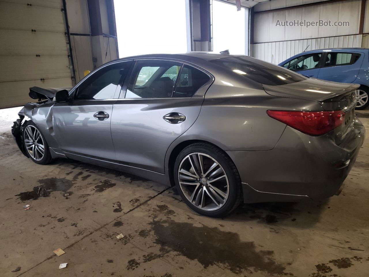 2015 Infiniti Q50 Base Серый vin: JN1BV7AR3FM409775