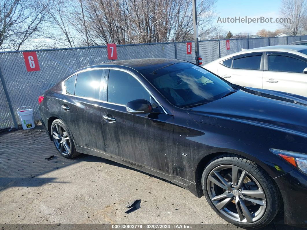 2015 Infiniti Q50 Premium Black vin: JN1BV7AR3FM414040