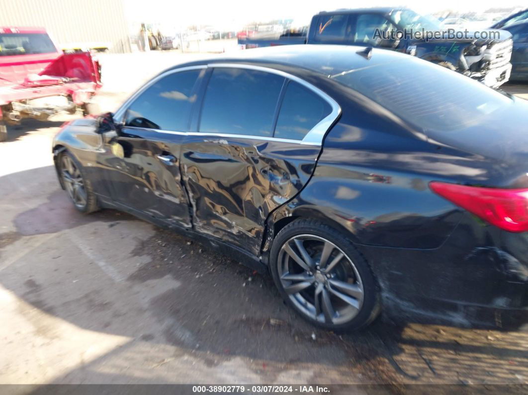 2015 Infiniti Q50 Premium Black vin: JN1BV7AR3FM414040