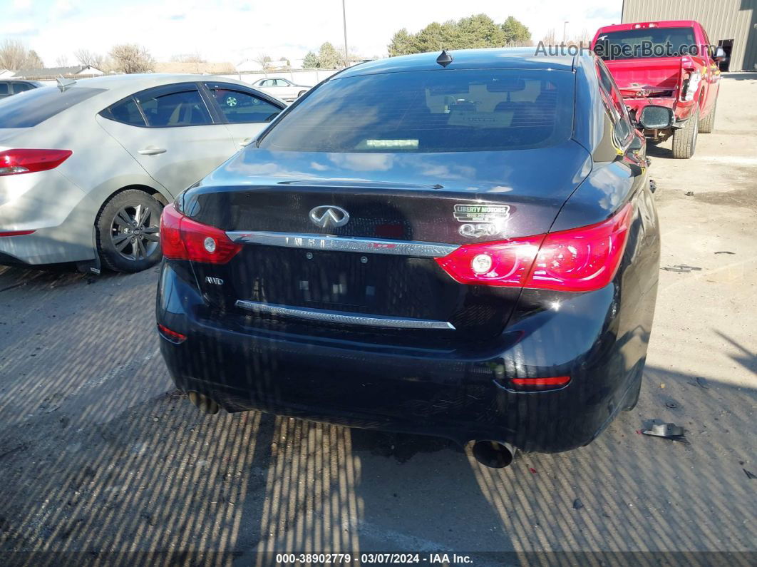 2015 Infiniti Q50 Premium Black vin: JN1BV7AR3FM414040