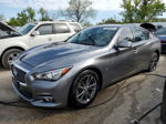 2015 Infiniti Q50 Base Charcoal vin: JN1BV7AR3FM419898