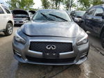 2015 Infiniti Q50 Base Charcoal vin: JN1BV7AR3FM419898