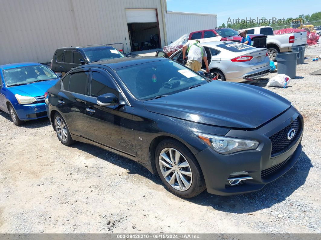 2014 Infiniti Q50 Premium Черный vin: JN1BV7AR4EM685039