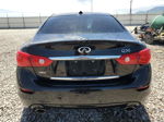 2014 Infiniti Q50 Base Black vin: JN1BV7AR4EM687227