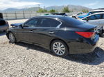 2014 Infiniti Q50 Base Black vin: JN1BV7AR4EM687227