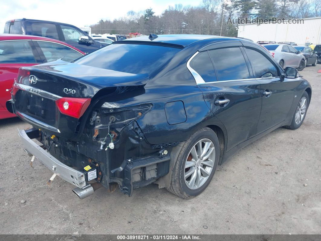 2014 Infiniti Q50 Premium Black vin: JN1BV7AR4EM687289