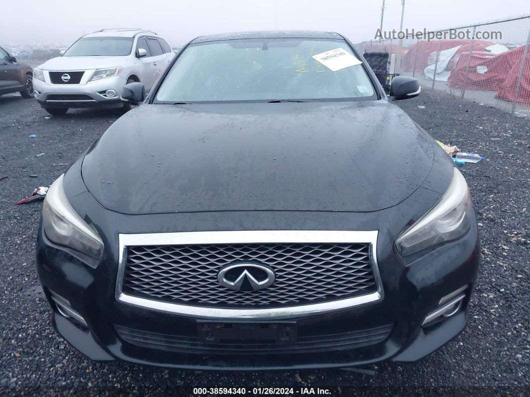 2014 Infiniti Q50 Premium Black vin: JN1BV7AR4EM688104