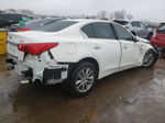 2014 Infiniti Q50 Base Белый vin: JN1BV7AR4EM688359