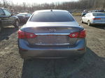 2014 Infiniti Q50 Base Gray vin: JN1BV7AR4EM689141