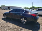 2014 Infiniti Q50 Base Black vin: JN1BV7AR4EM693691