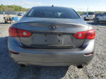 2014 Infiniti Q50 Base Gray vin: JN1BV7AR4EM698194