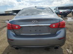 2014 Infiniti Q50 Base Gray vin: JN1BV7AR4EM703166