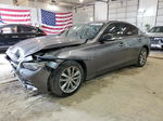 2014 Infiniti Q50 Base Gray vin: JN1BV7AR4EM703782