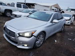 2014 Infiniti Q50 Base Silver vin: JN1BV7AR4EM704186