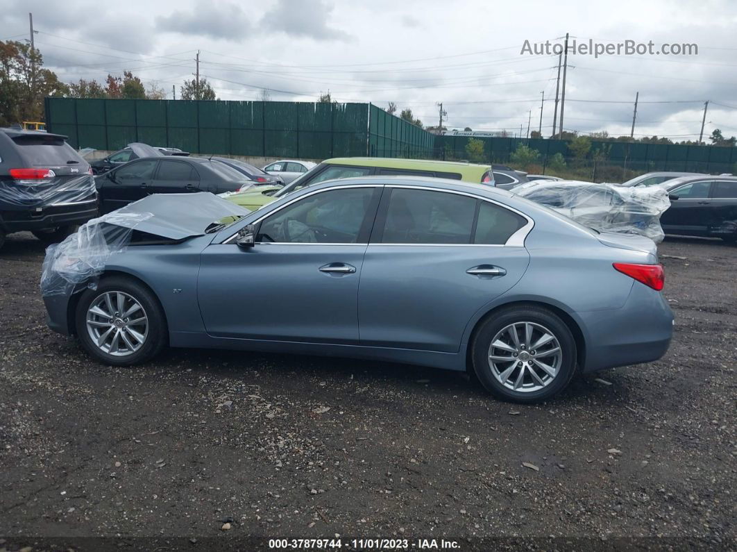 2015 Infiniti Q50 Premium Серый vin: JN1BV7AR4FM399676