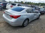 2015 Infiniti Q50 Base Silver vin: JN1BV7AR4FM400132