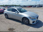 2015 Infiniti Q50 Sport Silver vin: JN1BV7AR4FM400244