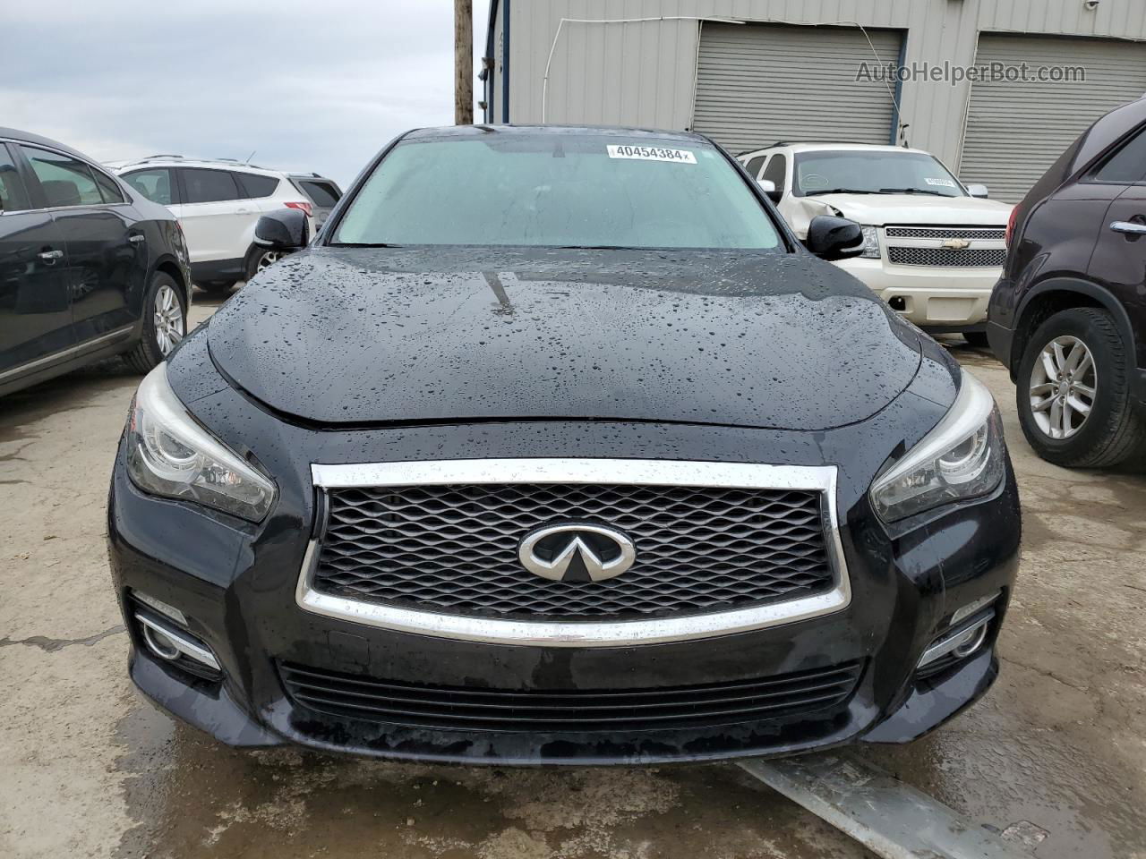 2015 Infiniti Q50 Base Черный vin: JN1BV7AR4FM400406