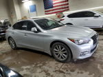 2015 Infiniti Q50 Base Silver vin: JN1BV7AR4FM409820