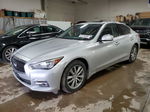 2015 Infiniti Q50 Base Silver vin: JN1BV7AR4FM409820