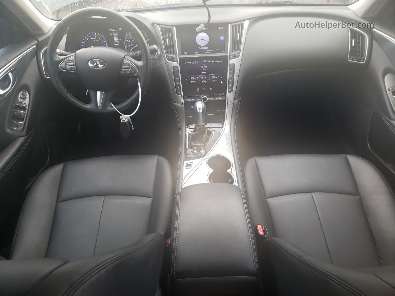 2015 Infiniti Q50 Base Черный vin: JN1BV7AR4FM415097