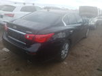 2015 Infiniti Q50 Base Black vin: JN1BV7AR4FM415097