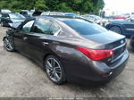 2014 Infiniti Q50 Sport Коричневый vin: JN1BV7AR5EM680853