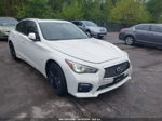 2014 Infiniti Q50 Sport White vin: JN1BV7AR5EM683526