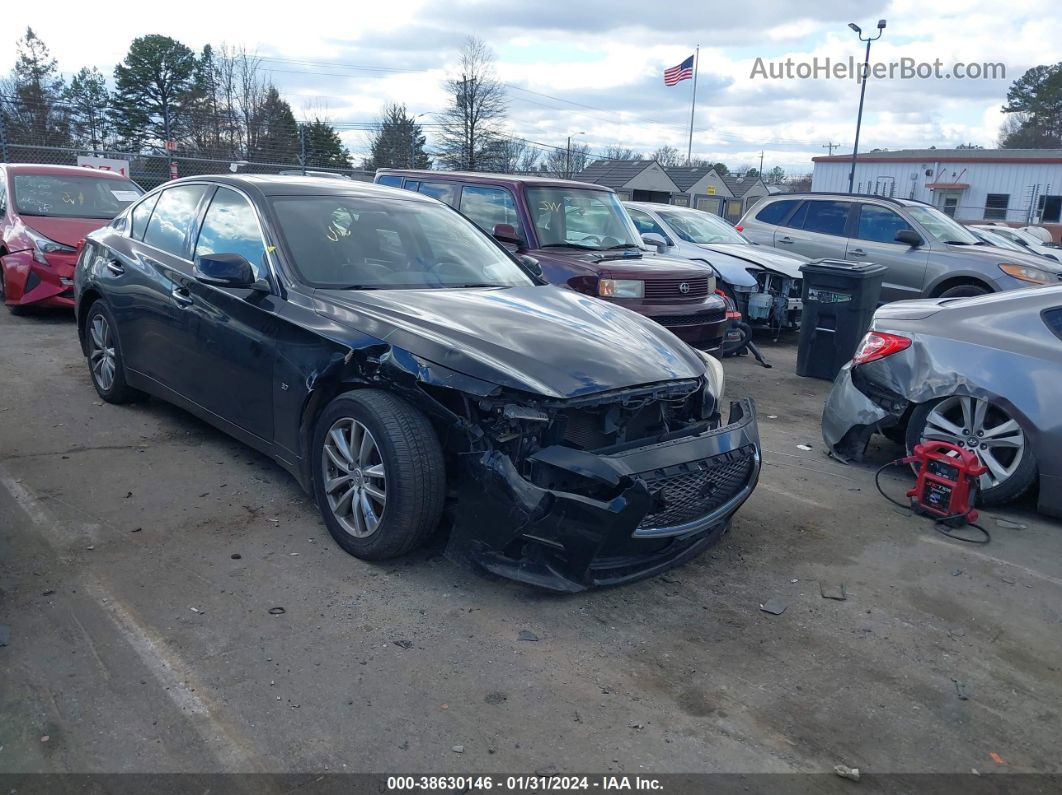 2014 Infiniti Q50 Premium Черный vin: JN1BV7AR5EM685177