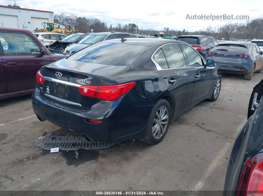 2014 Infiniti Q50 Premium Black vin: JN1BV7AR5EM685177