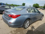 2014 Infiniti Q50 Base Blue vin: JN1BV7AR5EM685325