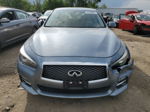 2014 Infiniti Q50 Base Blue vin: JN1BV7AR5EM685325