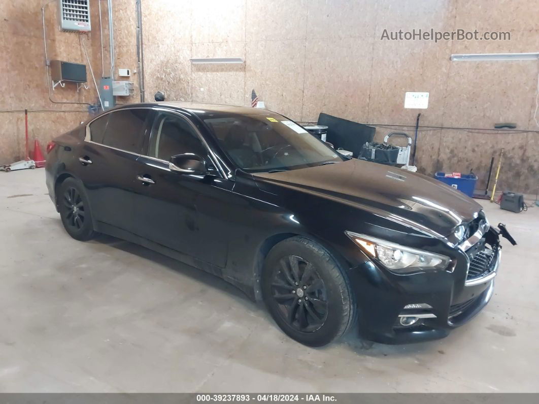 2014 Infiniti Q50 Premium Black vin: JN1BV7AR5EM686894