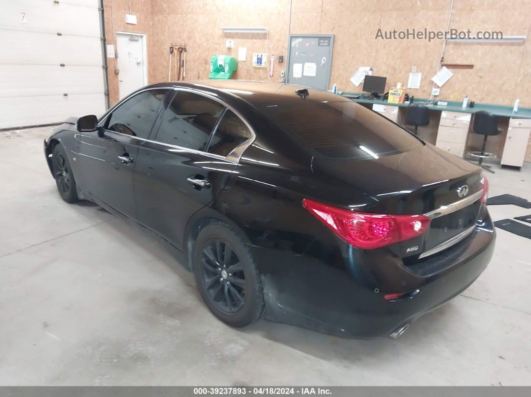 2014 Infiniti Q50 Premium Black vin: JN1BV7AR5EM686894