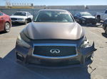 2014 Infiniti Q50 Base Brown vin: JN1BV7AR5EM686975