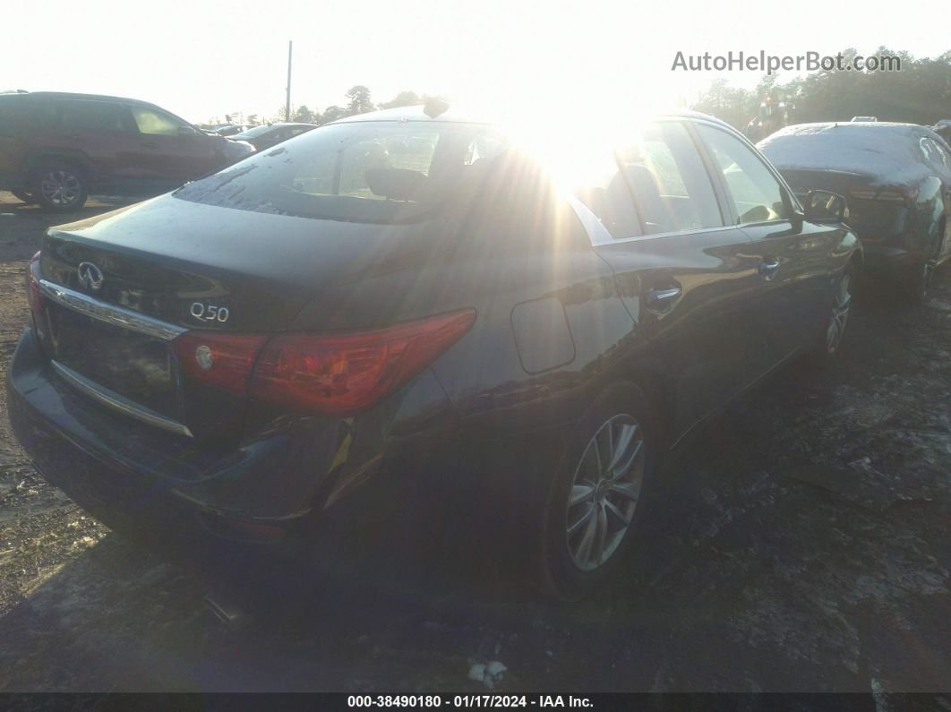 2014 Infiniti Q50 Premium Черный vin: JN1BV7AR5EM688046