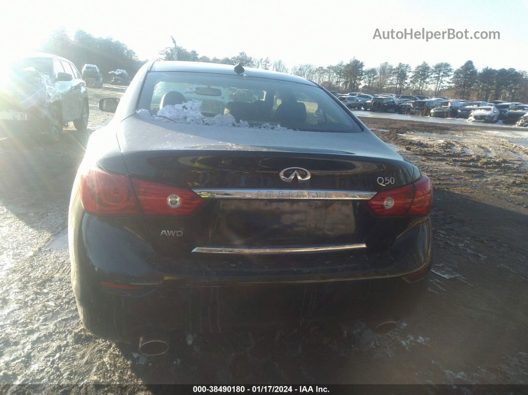 2014 Infiniti Q50 Premium Черный vin: JN1BV7AR5EM688046