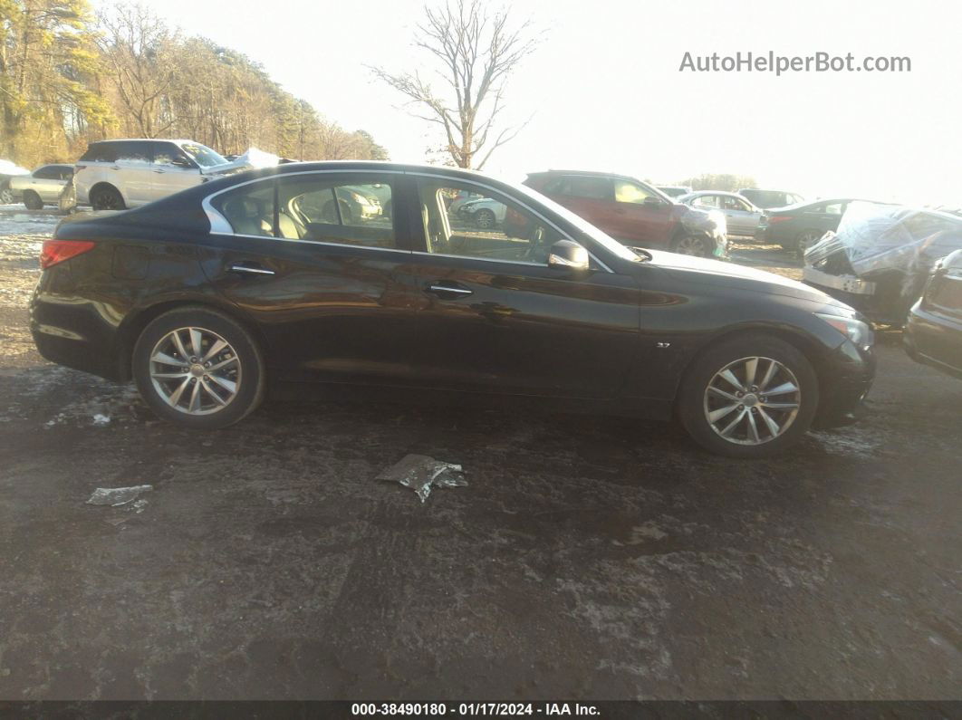 2014 Infiniti Q50 Premium Черный vin: JN1BV7AR5EM688046