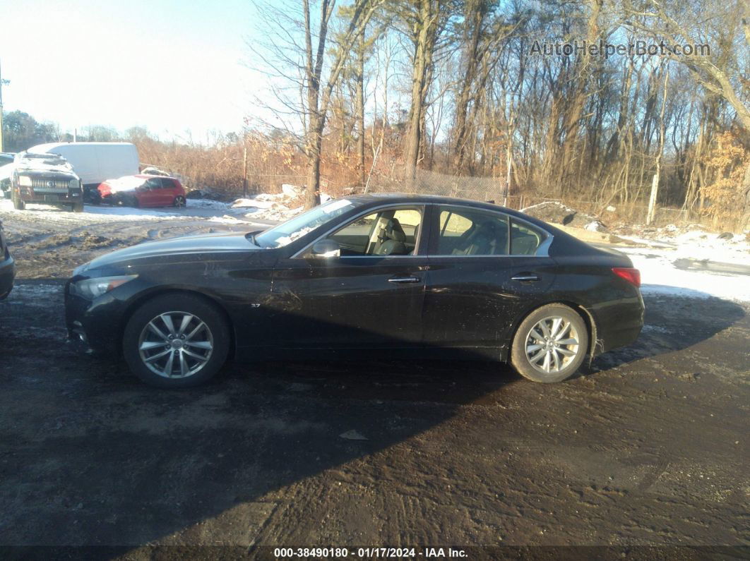 2014 Infiniti Q50 Premium Черный vin: JN1BV7AR5EM688046