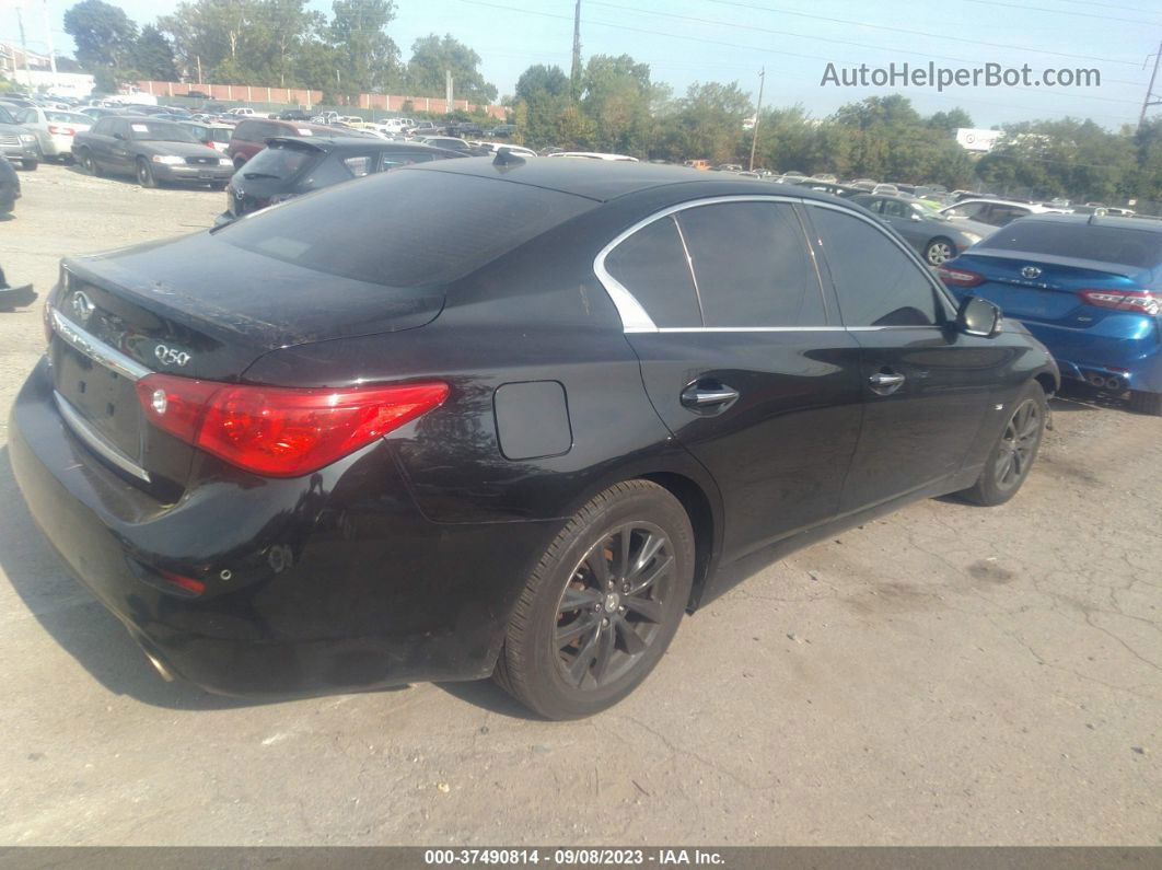 2014 Infiniti Q50 Premium Black vin: JN1BV7AR5EM698897