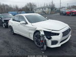 2015 Infiniti Q50 Sport White vin: JN1BV7AR5FM396057