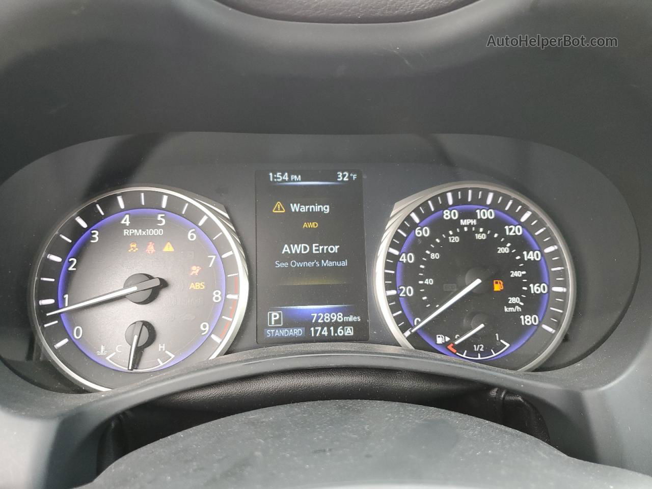 2015 Infiniti Q50 Base Серебряный vin: JN1BV7AR5FM400575